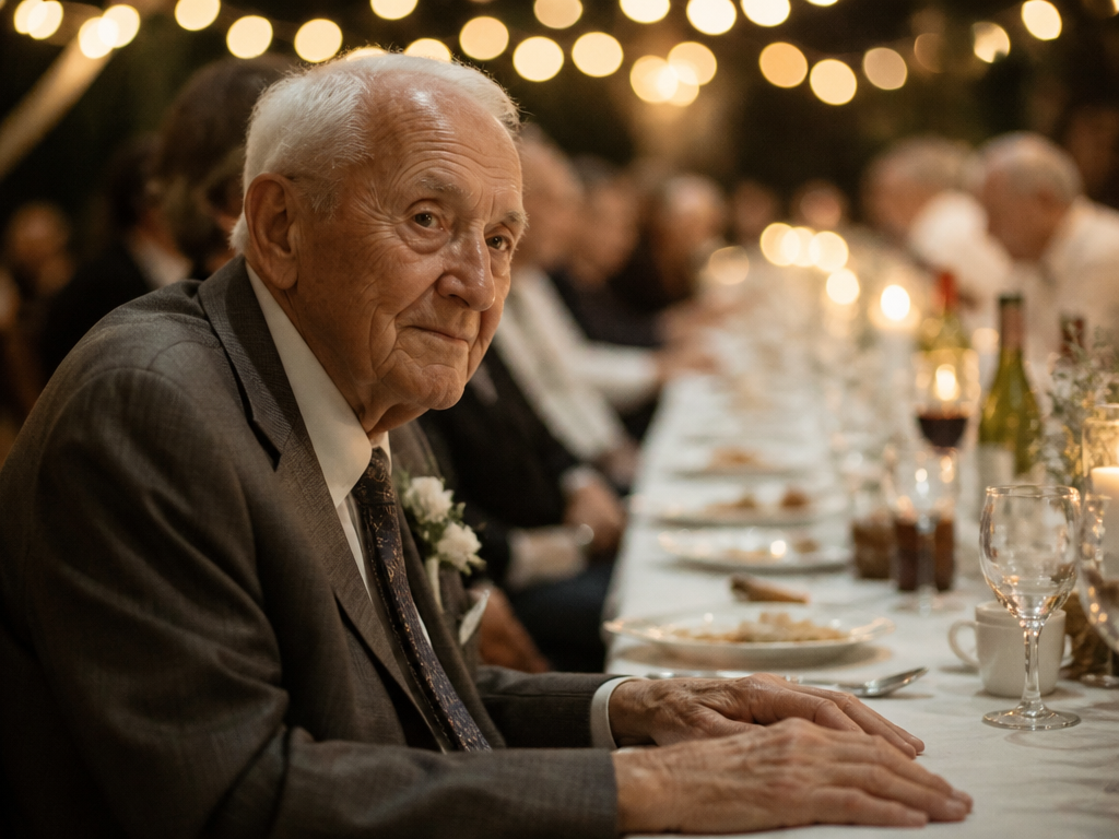 The Man Who Said Almost Nothing at My Wedding